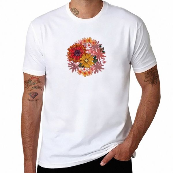 blooming Lovely T-Shirt kawaii vêtements garçons blancs t-shirts plaine t-shirts hommes O5wk #