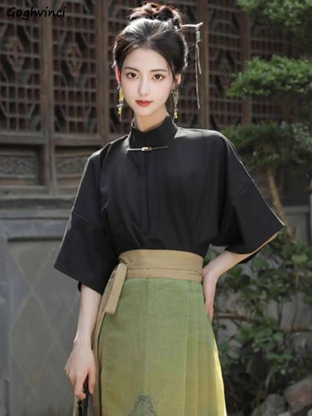 Blouse Blouses Femmes de style chinois Design rétro simple