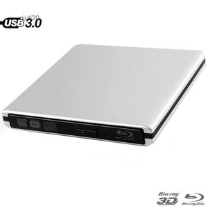 Reproductor de Blu-Ray Unidad Bluray 3D Grabadora de BD-RE USB 3.0 Reproductor externo de DVD-RW CD/DVD/BD-ROM Superdrive portátil para computadora portátil para Macbook PC ASUS IBML2402