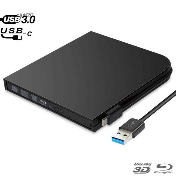 Reproductor de Blu-Ray Grabador de Bluray BD-RW USB 3.0 tipo C Unidad de DVD externa Reproductor de Blu ray portátil Unidad óptica de CD/DVD RW para portátiles hp PCL2402