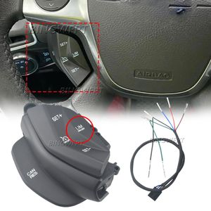 Rétro-éclairage bleu pour Ford Focus 3 2012-2014 pour Kuga 2012-2015 Kit de système de régulateur de vitesse avec interrupteur de contrôle de vitesse de voiture LIM