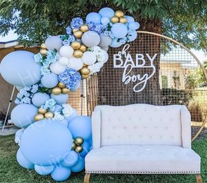 Ballons bleus garland