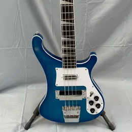 Blue Bass 4 String Solid Ric Brand 4003 snel gratis schip