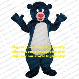 Costume de mascotte bleue Big Big Bear North Africa Baloo Bears Cartoon Characon Promotion Business Promotion Adieu Dîner ZZ7785