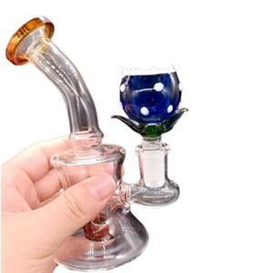 Blue Cannibal Plant Glass Bowl Accesorios 14mm 18mm Male Tobacco Bong Bowl Piece Dab Oil Rigs Pipas para fumar