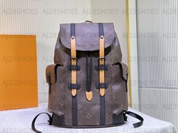 Bolsas de mochila de Christopher M46699 Diseñadores de gran capacidad Bolsos de viaje Monogramas de cuero Tendencia de cuero Bolsas de mochila M43735 M45419