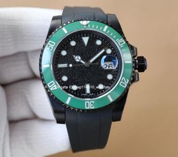 Blue Crystal mirror Luxe horloge groene robijn twist band ETA2836 automatisch mechanisch 40 mm herenhorloge 904L stalen horloge twist band Waterdicht 100 m