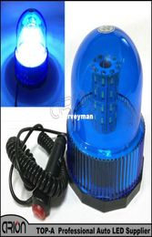 Bleu DC1224V universel 3 modes de flash 40 SMD 40 LED voiture clignotant automatique feux d'avertissement balise de police stroboscopique lampe de secours 4469614