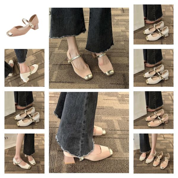 Blue Dress Shoe Designer Créner Slingback Pump Femmes Canvas Tweed Tweed Summer Grosgrain Grosgrain Back Sandales