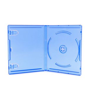 Blue DVD CD Discs Case Bracket Holder Box para PS4 Slim Pro Games Disk Storage Cover Protector Reemplazo del juego Accesorios NAVE RÁPIDO