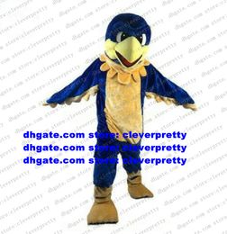 Blue Eagle Bird Hawk Mascot Mascot Costume Tiercel Falcon Vulture Adult Cartoon Character Carnival Fiesta Restaurant Inn ZX2999