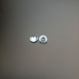 Pierres précieuses bleues spinelle fournisseur 104 # couleur 7mm ronde bonne coupe diamant synthétique lâche pierre 200 pièces/lot