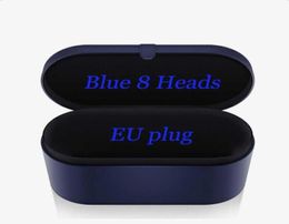 Blauw Goud Pink Multifunction Haarstylingapparaat Haardroger Automatische Curling Iron Gift Box voor ruwe en normale kapsel IRO1237352