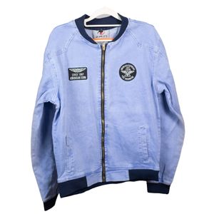 chaqueta de mezclilla azul, chaqueta de mezclilla, chaqueta de primavera, chaqueta de mujer