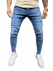Blue Jeans voor Heren Slim Fit Stretch Broek Retro W Heren Jeans Casual Hoge Taille Broek Street Boyfriend 2023 Herenkleding Y7Xu #