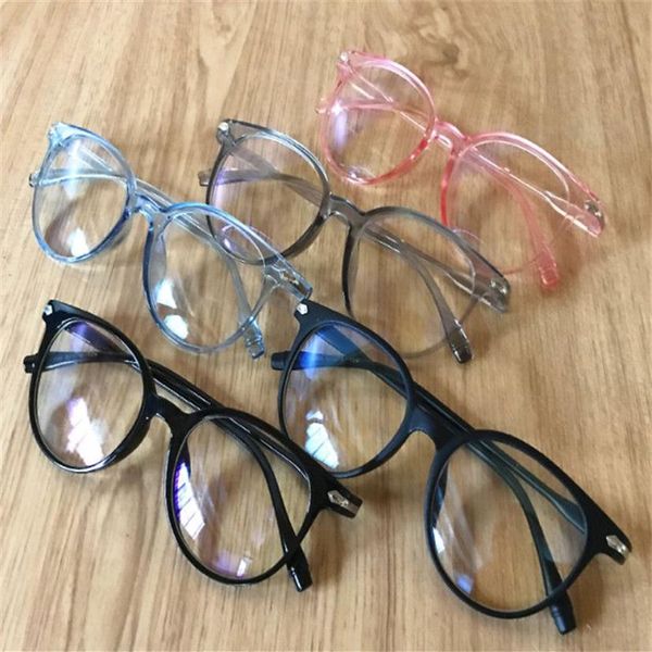 Blue Light Blocking Spectacles Anti Eyestain Decorative Lunes Light Computer Radiation Protection Eyewear 2020 New263C