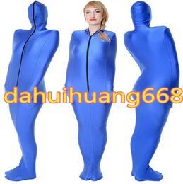 Costumes de costume de maman en Lycra bleu Spandex, sacs de couchage unisexes, Costumes de maman, tenue avec manches à bras internes, Halloween Cosplay Cost9326460