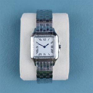 Blauwe naald designer horloge heren dames moissanite horloges vierkante eenvoudige formele dame reloj de lujo panthere luxe aaa horloge waterdicht dh013 Q2