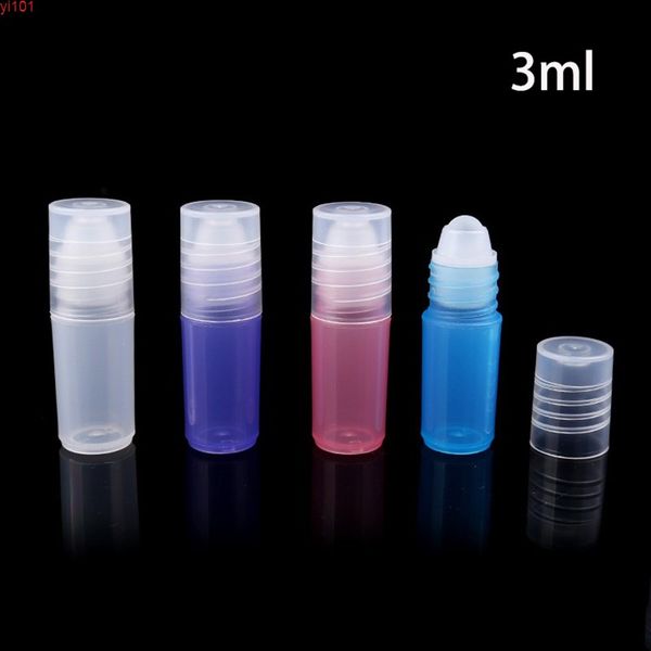 Bleu Rose Violet Rouge En Plastique 3 ml Roll on Bouteille Parfum Cosmétique Vide Massage Huile Essentielle Pour Les Lèvres Conteneur De Voyage Livraison Gratuite Bonne quantité