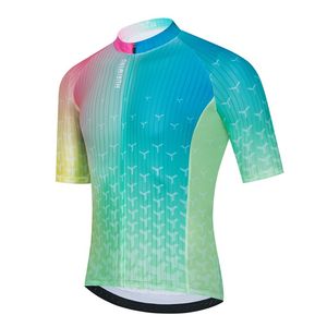 Blue Pro Team Cycling Jersey Summer Cycling Wear mountainbike kleding fiets kleding MTB fietsen fietsende kleding fietsen tops b6