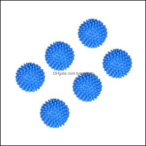 Blue Wash Dryer Balls Maakt kleding wassen reinigingsmiddel verzacht de stoffen wasserette stof drop levering 2021 andere producten kledingrekken