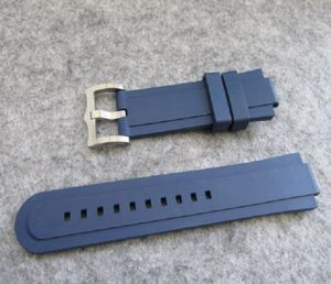 Blauwe ZF topkwaliteit rubberen band riemband voor 25600 tb 25600 duik horloge heren polshorloge armband verandering fix vervangen onderdelen WatchMake6336353