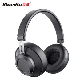 Casque Bledio BT5 Casque BT BT Wired Over Ear Sport Headset 57mm Drive 15-20H Temps de jeu Mic Digital Affichage 5.0