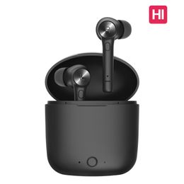 Écouteurs Bluetooth sans fil Bledio Hi TWS pour le casque d'écouteurs de sport stéréo avec le microphone intégré en charge 2024