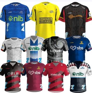 Blues Highlanders Rugby Jerseys 24 25 Crusaderes Home Away Alternate Hurricanes Heritage Chiefses Super Shirt