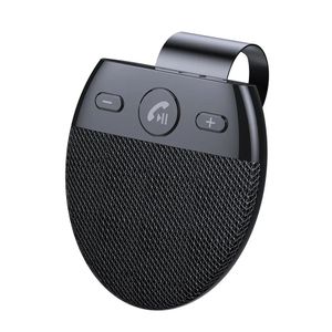 Bluetooth 5.0 Kit de voiture Handsfree Visor Clip Clip de récepteur audio sans fil En haut-parleur haut-parleur haut haut-parleur stéréo Sound Mp3 Player SP11