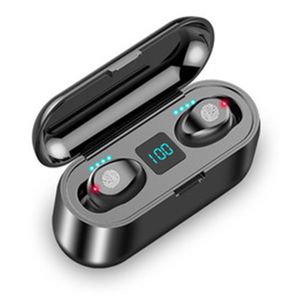 Bluetooth 5.0 Hoofdtelefoon Draadloze oortelefoons IPX8 Waterdicht TWS Stereo Oordopjes met Mic Dep Bass Touch Control