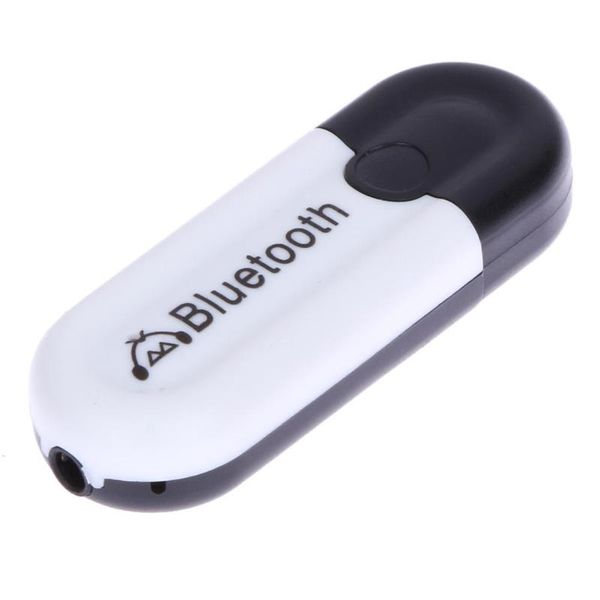 Receptor Bluetooth 5,0 USB y adaptador inalámbrico de Audio 2 en 1 AUX de 3,5mm para auriculares, altavoz, Kit de coche, Dongle USB actualizado