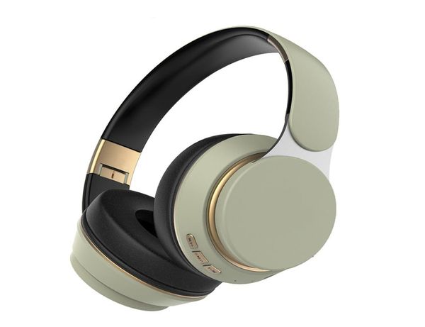 Bluetooth 50 Écouteur de réduction du bruit Écoute sans fil Player Media Utiliser le casque de jeu Casque réglable pliable pour compu5270108