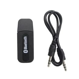 Adaptateur Bluetooth Récepteur de musique 3,5 mm Récepteur audio Bluetooth USB BLUETOOTH Stick USB Alimentation Câble de données audio 3,5 mm