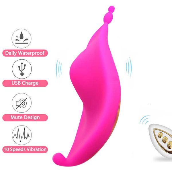Bluetooth App Smart Vibrator Wearable Vibrant Panty Sex Toy Contrôle Sans Fil Bonbons Massage Clitoridien Stimulateur Femme