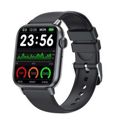 Bluetooth -oproep QS08Pro smartwatch met één klikverbinding, staptelling, hartslag, bloeddruk, bloedzuurstof, meerdere trainingsmodi