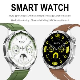 Bluetooth Call Smart Watch Men pour Huawei Watch GT 4 1,43 pouces AMOLED 466 * 466 Écran HD Afficher toujours Smartwatch GPS Tracker
