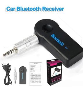 Adaptateur de voiture Bluetooth Récepteur 3,5 mm Aux Stéréo Sans fil USB Mini Bluetooth Audio Récepteur de musique pour téléphone intelligent MP3 avec emballage de vente au détail 7442344