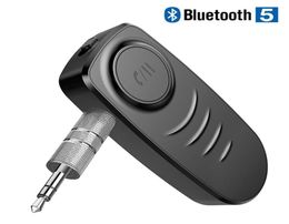 Kit de voiture Bluetooth 35 mm Jack Aux 50 Stéréo O Récepteur de musique Adaptateur sans fil pour TV PC Headphone2633882