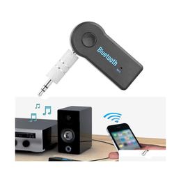 Bluetooth -autokit Hands 3,5 mm Streaming Stereo Wireless Aux O Muziekontvanger MP3 USB V4.1 EDR Player Drop Delivery Mobile Motor Dhcaz toevoegen