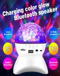 Bluetooth lumière colorée petit haut-parleur téléphone portable o KTV bar fête scène subwoofer TF carte U disque haut volume intérieur285D2700968
