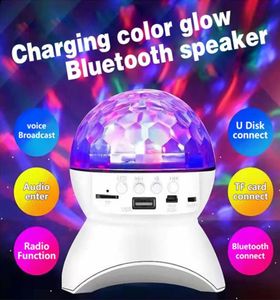 Bluetooth lumière colorée petit haut-parleur téléphone portable o KTV bar fête scène subwoofer TF carte U disque haut volume intérieur285D1557177