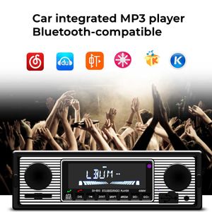 Bluetooth-compatible Car Integrated MP3 Player Hd FM Radio Navigation Hands-free Call U Disk Card Aux Report With Remote Control