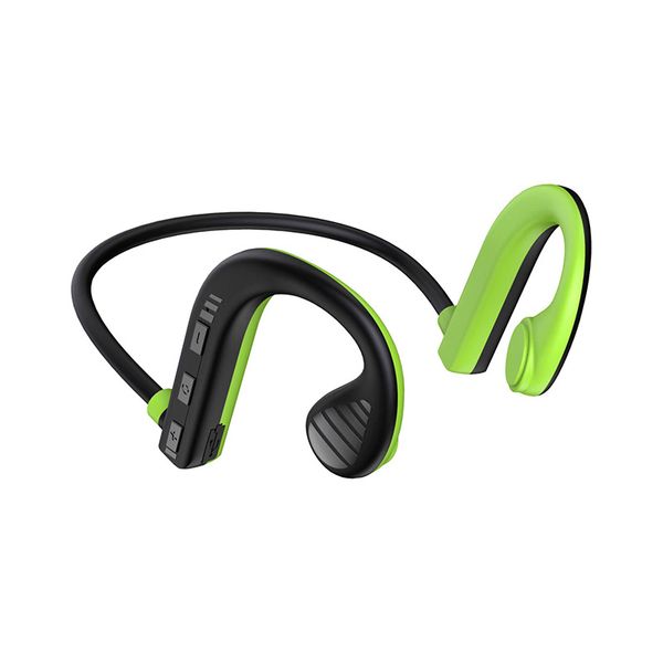 Auriculares Bluetooth con gancho para la oreja para iphone samsung deportes música montaje oreja inalámbrica conducción ósea auriculares para teléfono móvil 39YZS