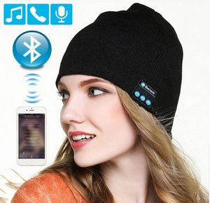 Bluetooth Oortelefoon Muziek Hoed Winter Draadloze Hoofdtelefoon Beanie Cap Headset Met Microfoon Sport Hoed Voor Huiwei Sony Xiaomi Telefoon Gaming H5979264