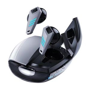 Écouteurs Bluetooth Écouteurs Conception de porte de voiture de sport Transmission stable Sensible Top 10 Écouteurs sans fil de jeu Casque Contrôle tactile par empreinte digitale