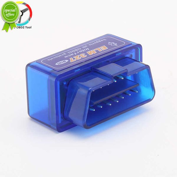 Bluetooth ELM327 V2.1 V1.5 AUTO OBD Código de escáner Lector Herramienta de diagnóstico de automóviles Super Mini Elm 327 para Android