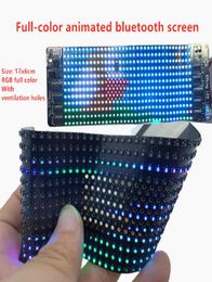 Bluetooth Full Color Imperproofing Programmable RGB Flexible LED Module 1236 pixel Affichage Matrice de la matrice Contrôle de l'application Matrice LED SN1238632