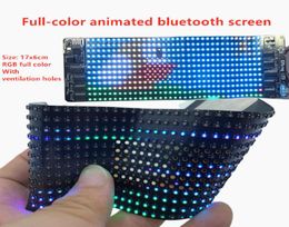 Bluetooth Full Color Waterproof Programmeerbare RGB Flexibele LED -module 1236 Pixel Display Matrix Sign App Control LED Matrix SN2138606