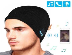 Bluetooth chapeau musique chapeau bonnet Bluetooth stéréo sans fil écouteur haut-parleur Microphone Hands8232294